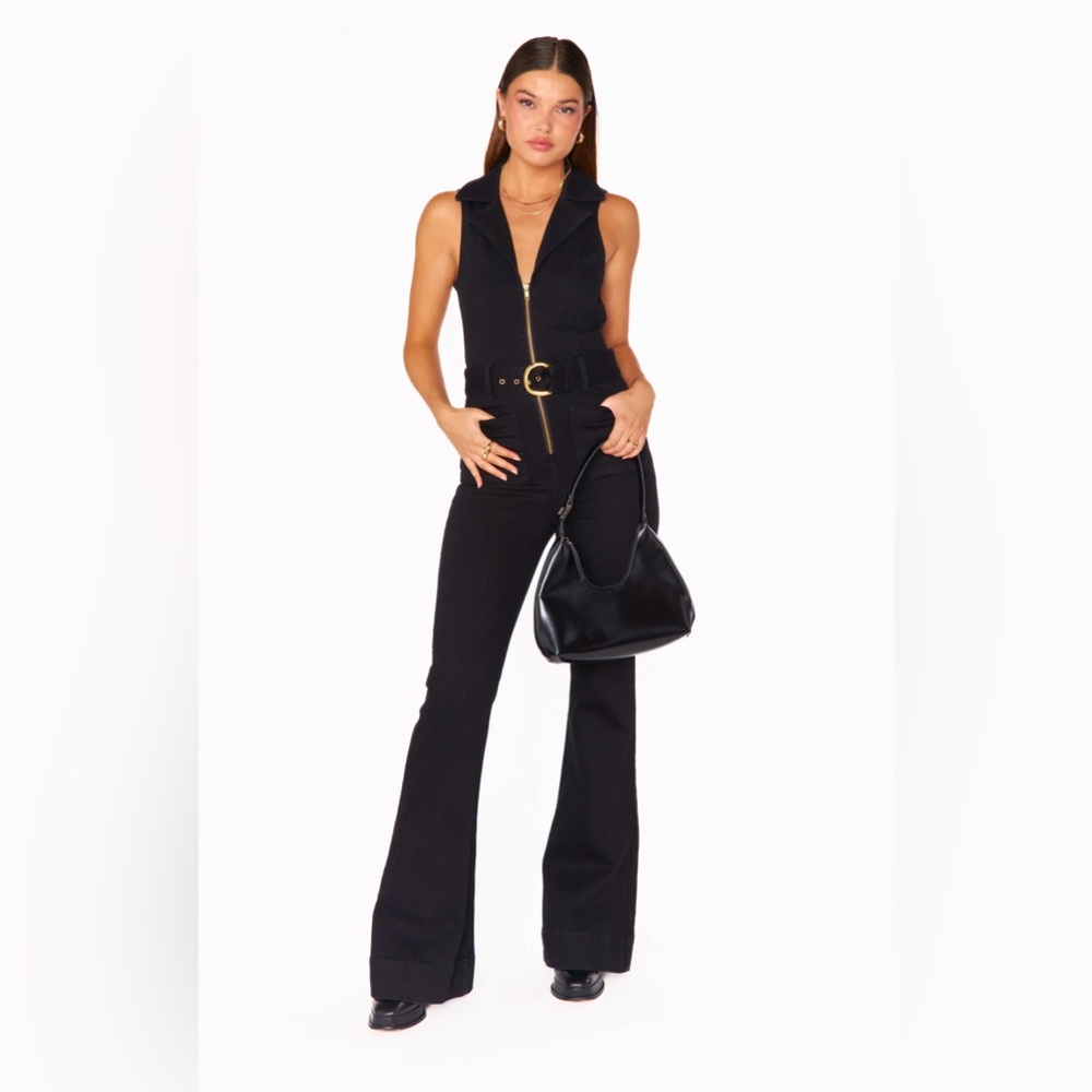 Show me your Mumu Jacksonville Jumpsuit Black size Small